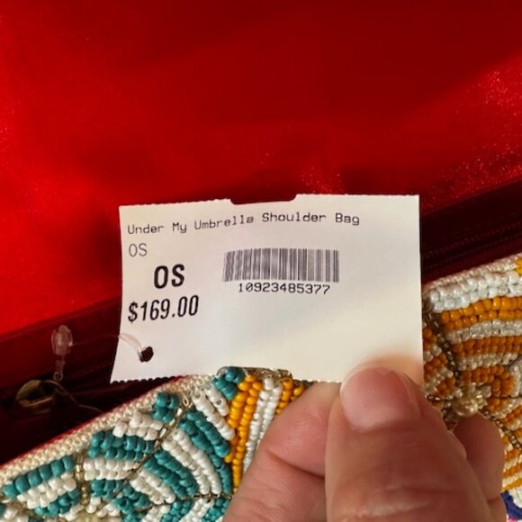 NWT America and Beyond Under My Umbrella Shoulder Bag - Picture 11 of 12